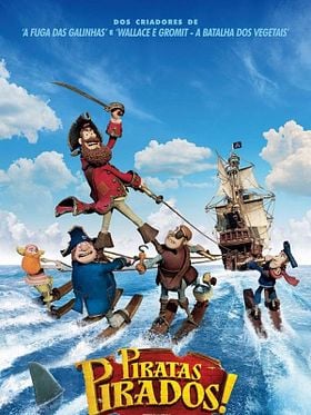 Pôster de Piratas Pirados!