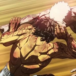 Foto Baki Hanma vs Kengan Ashura