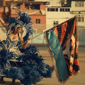 Foto Uma Baleia Pode Ser Destroçada Como uma Escola de Samba