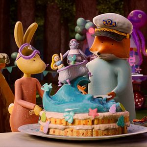 Foto A Raposa e a Lebre Salvam a Floresta