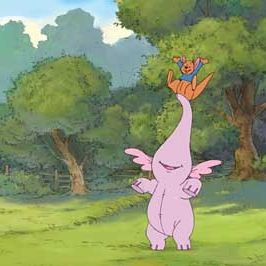 Foto Pooh e o Efalante