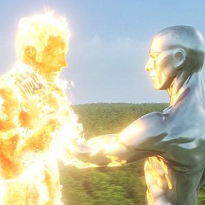 Foto Quarteto Fantástico e o Surfista Prateado