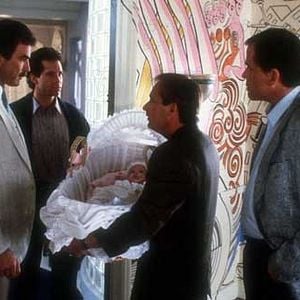 Foto Três Solteirões e um Bebê