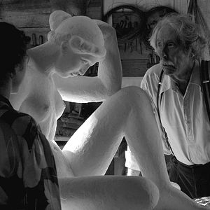 Foto O Artista e a Modelo