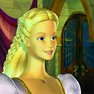 Foto Barbie como Rapunzel