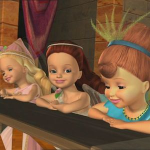 Foto Barbie como Rapunzel