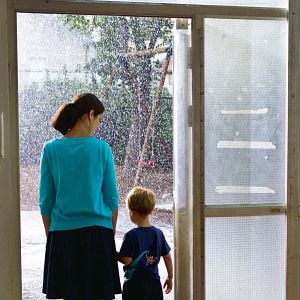 Foto A Professora do Jardim de Infância