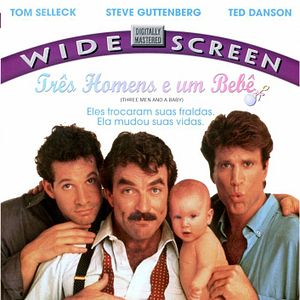 Foto Três Solteirões e um Bebê