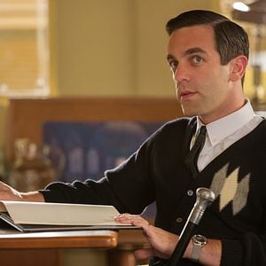 Foto Walt nos Bastidores de Mary Poppins