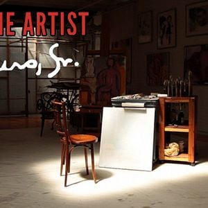 Foto Lembrança do Artista Robert De Niro Sr.