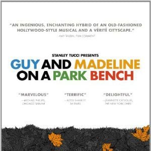 Foto Guy and Madeline on a Park Bench