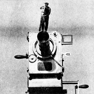 Foto Um Homem com uma Câmera