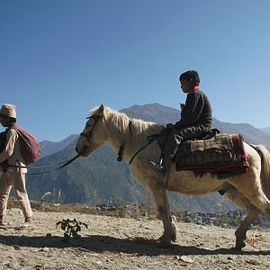Foto Nas Estradas do Nepal