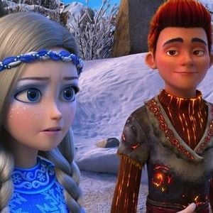 Foto O Reino Gelado - Fogo e Gelo