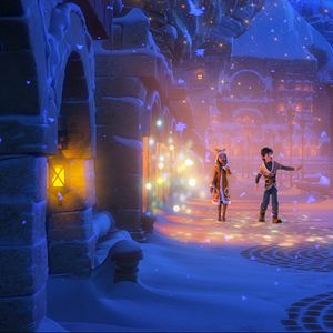 Foto O Reino Gelado - Fogo e Gelo