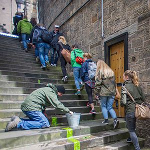 Foto Leaning Into the Wind: Andy Goldsworthy