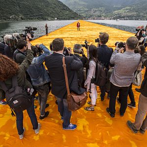 Foto Christo : Walking On Water