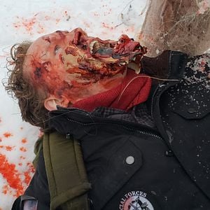 Foto Pegadas na Neve