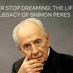 Foto Nunca Deixe de Sonhar: A Vida e o Legado de Shimon Peres