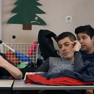 Foto Sr. Bachmann e Seus Alunos