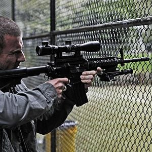 Foto Um Homem Contra Wall Street