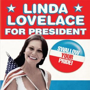 Foto Linda Lovelace for President