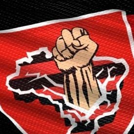 Foto Pulmão da Arquibancada, a Raça Rubro-Negra