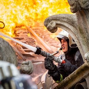 Foto Notre-Dame em Chamas