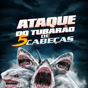 Foto Ataque Do Tubarão De 5 Cabeças