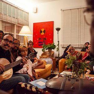 Foto Em Casa com os Gil