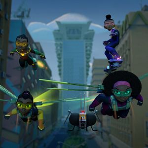 Foto Super-Heroínas da Equipe 4