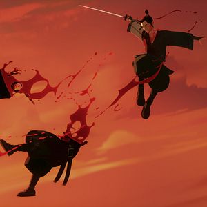 Foto Samurai de Olhos Azuis