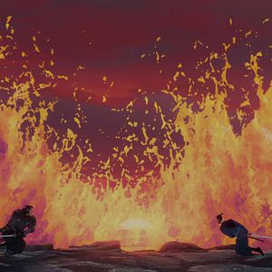 Foto Samurai de Olhos Azuis