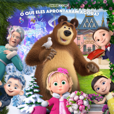 Foto Masha e o Urso : Diversão em Dobro