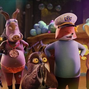 Foto A Raposa e a Lebre Salvam a Floresta