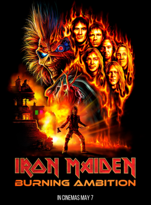 Pôster de Iron Maiden: Burning Ambition