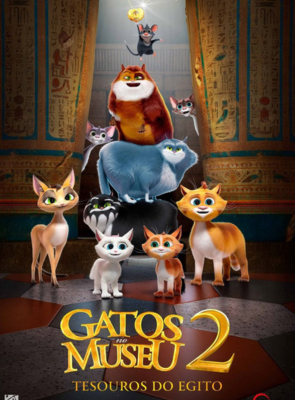 Pôster de  Gatos No Museu 2: Tesouros do Egito
