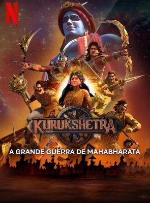 Pôster de Kurukshetra: A Grande Guerra de Mahabharata