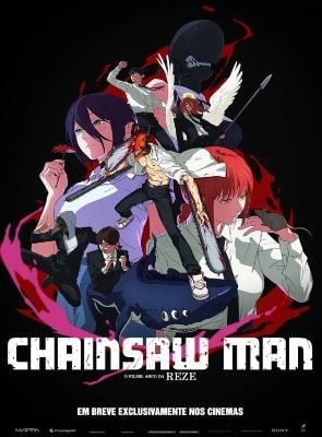 Pôster de  Chainsaw Man – O filme: O Arco da Reze