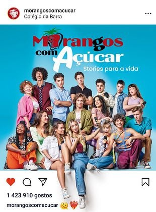 Pôster de Morangos com Açúcar