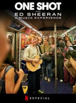 Pôster de ONE SHOT com Ed Sheeran
