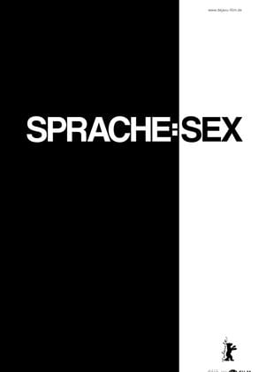  Sprache: Sex