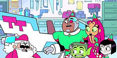 Pôster de Teen Titans Save Christmas