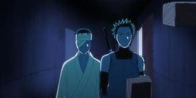 Pôster de Kakashi anbu hen Yami o ikiru shinobi Konoha no shinobi