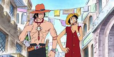 Pôster de Ace to Luffy ! Atsuki omoi to kyōdai no kizuna.