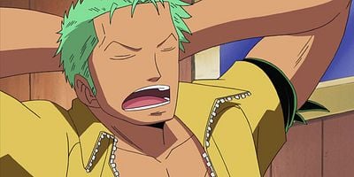Pôster de Gekitotsu! Onigiri Zoro VS Funegiri T-Bone.