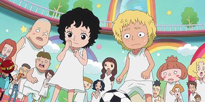 Pôster de Kodomodachi o sukue ! Ichimi sentō kaishi