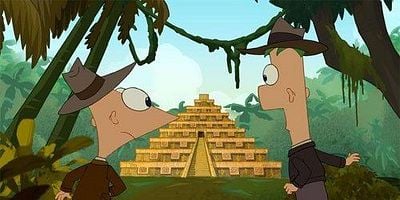 Pôster de Phineas and Ferb and the Templae of Juatchadoon