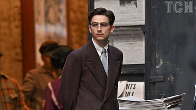 Imagem da notícia Primeiras imagens: Timothée Chalamet irreconhecível como campeão mundial em Marty Supreme