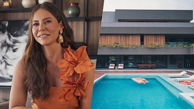 Imagem da notícia Depois de perder a casa em um incêndio, Paolla Oliveira construiu uma mansão de 1.700 m² com piscina dos sonhos, jardim e ambientes integrados que valorizam o contato com a natureza